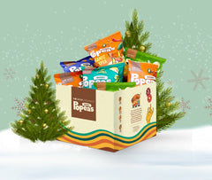 NOURISH ORGANICS Popeas Snack Hamper - Guilt-Free Crunchy Peas (Pack of 8)