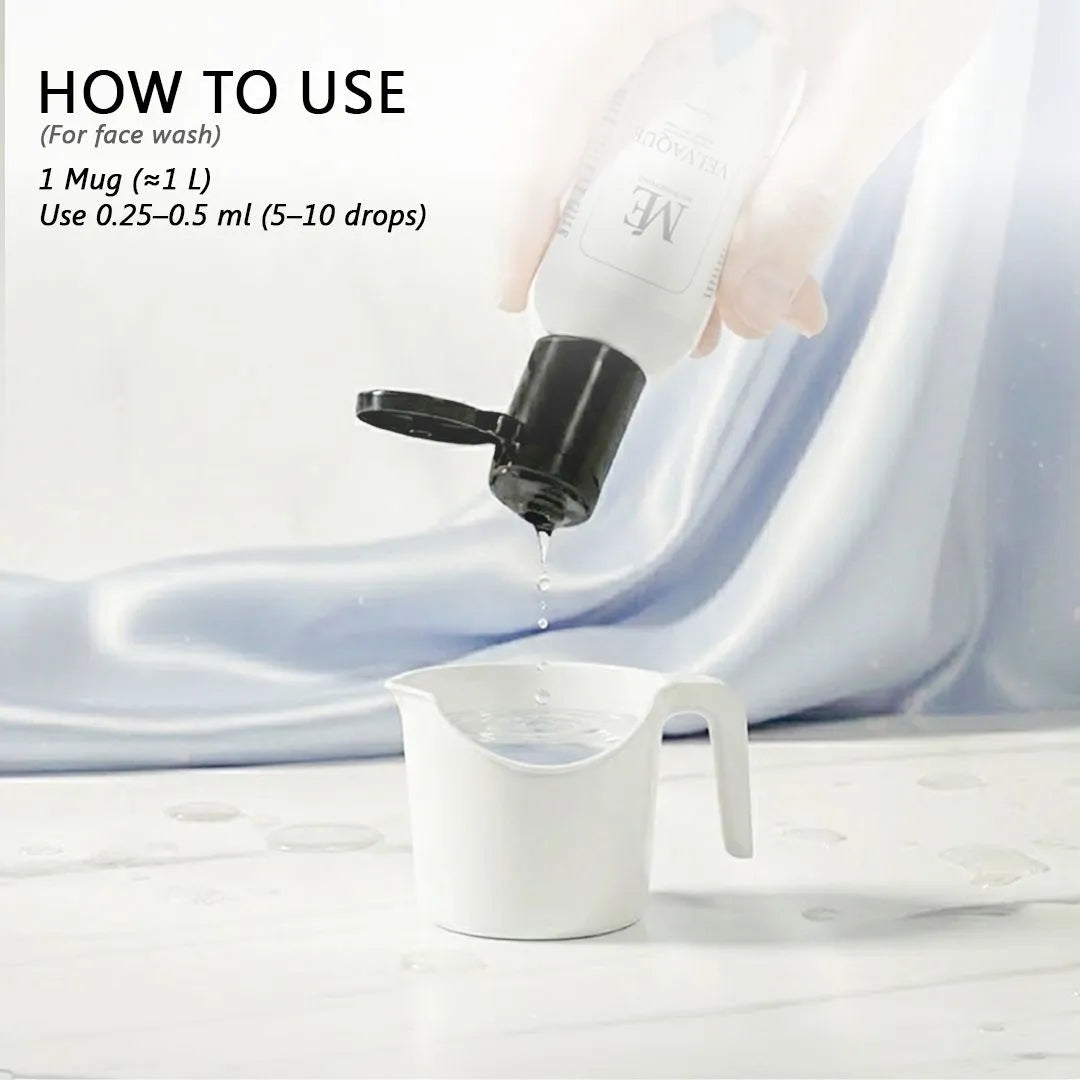 Hard Water Treatment for Hair | Miloé Velvaque Hard Water Drops