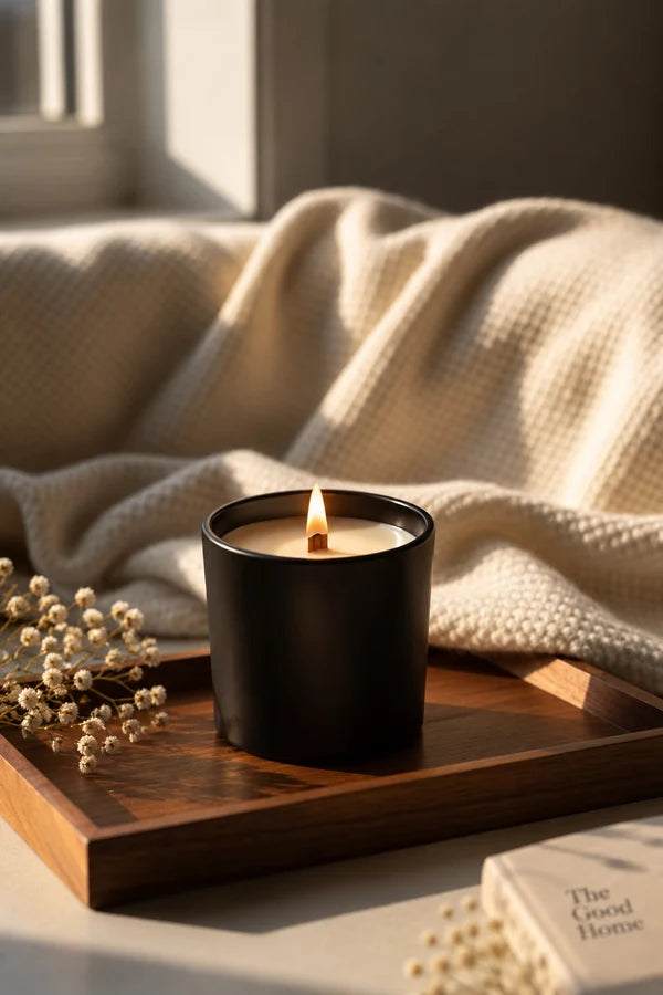 EcoKari Cocoa Luxe – Chocolate Scented Soy Wax Candle