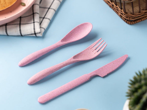 Irida Naturals Wheat Straw Cutlery