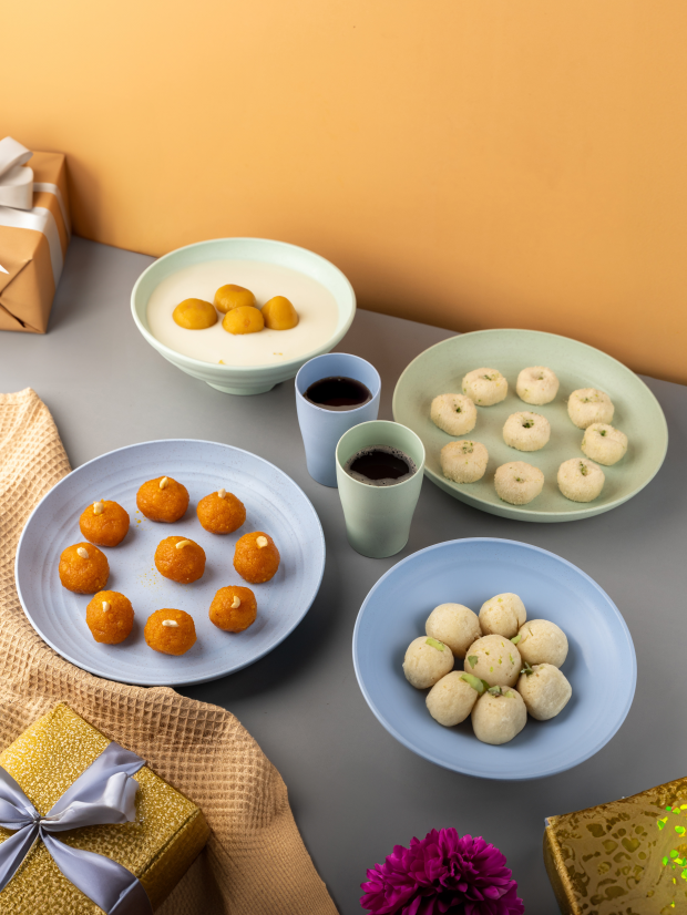 Irida Naturals Wheat Straw Gift Set - Eco Dinner Delights Combo