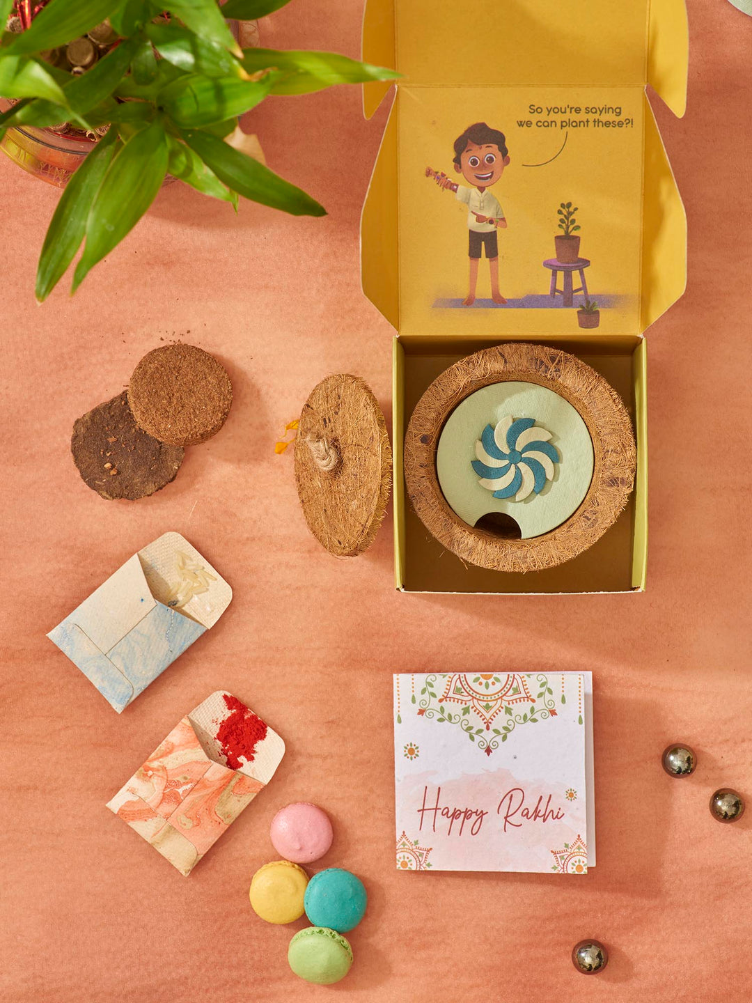 Plantables Wheely Wonka Rakhi Planting Kit