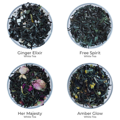 White Tea Selection (Pack of 4) -  40 grams