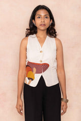 Designs by Kaavishh Handcrafted Chatrak Waistcoat