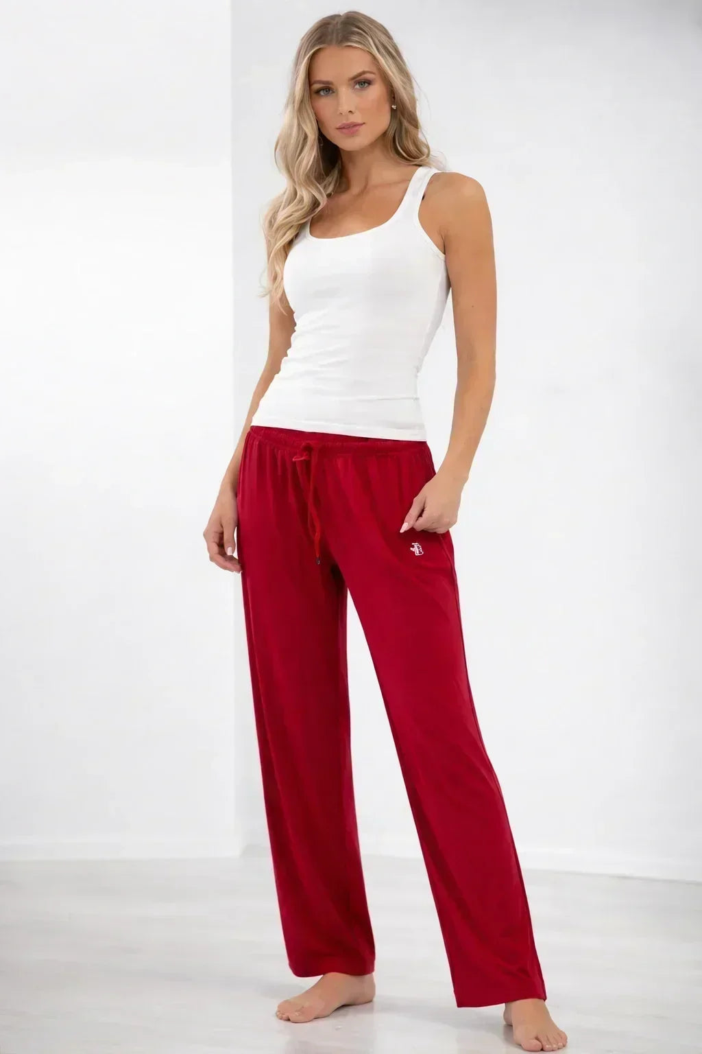 Women Bamboo Fabric Night Lower | Ultra Soft Breathable Lounge & Sleep Bottom Comfortable Nightwear Pants