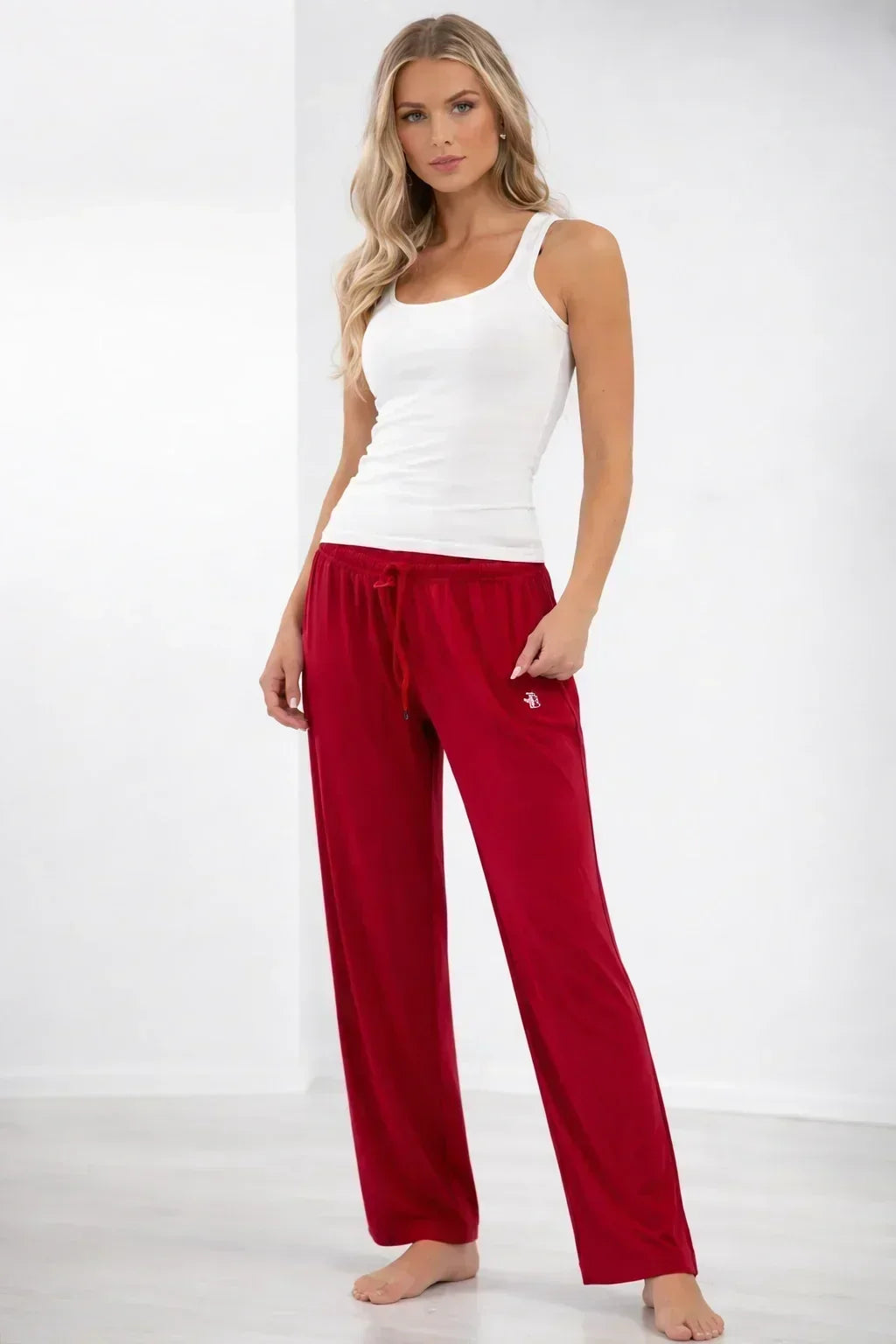 Women Bamboo Fabric Night Lower | Ultra Soft Breathable Lounge & Sleep Bottom Comfortable Nightwear Pants