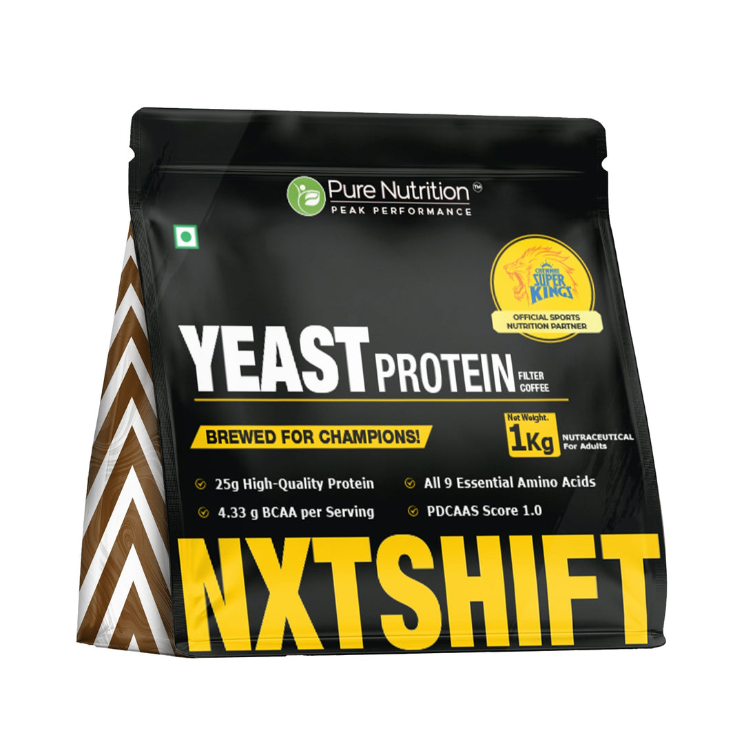 NXTShift Yeast Protein Powder 1kg Complete Plant-Based Amino Acids