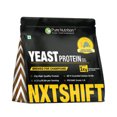 Pure Nutrition NXTShift Yeast Protein Powder 1kg | Plant-Based Protein with Essential Amino Acids