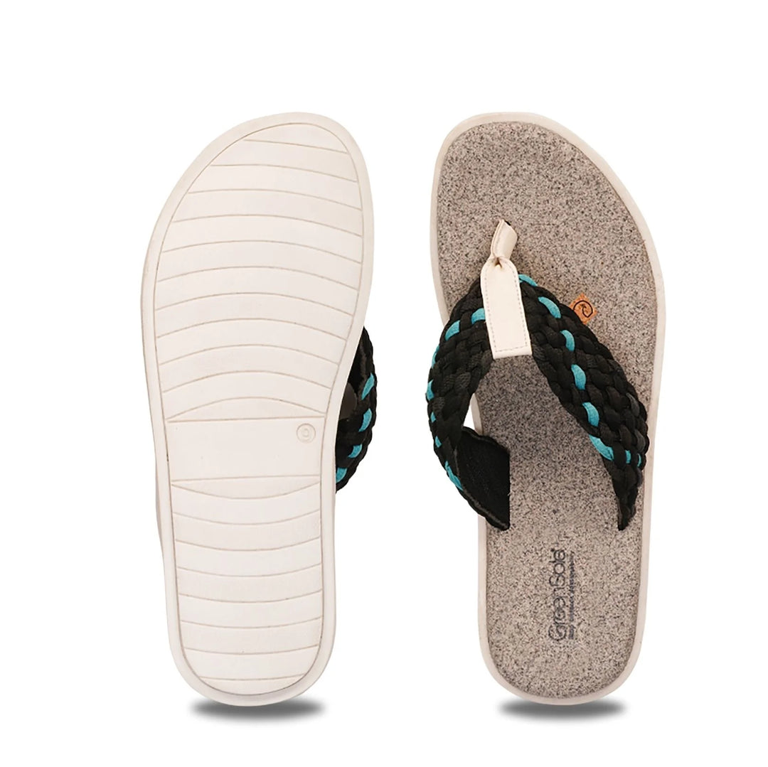 Greensole zen weaves mens sandle flip flop