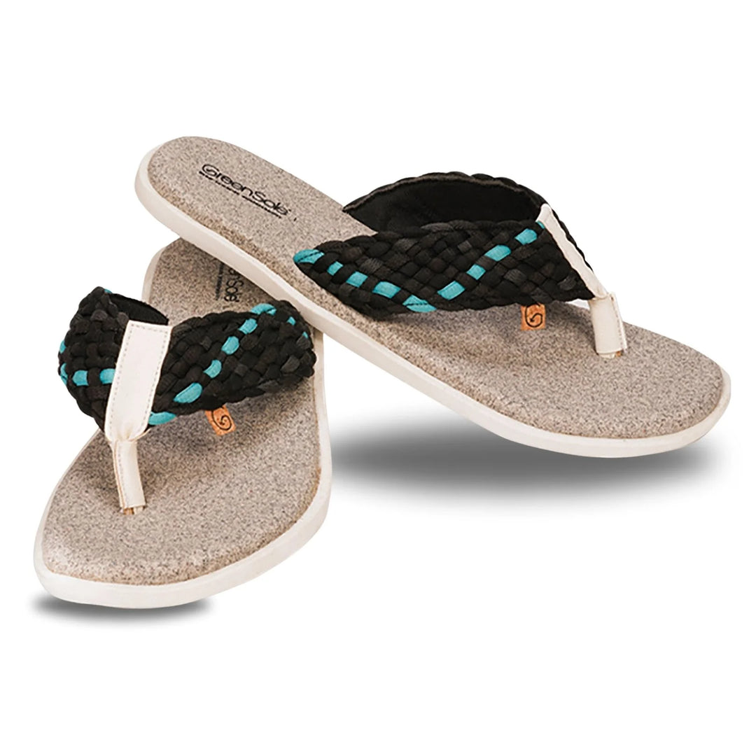 Greensole zen weaves mens sandle flip flop