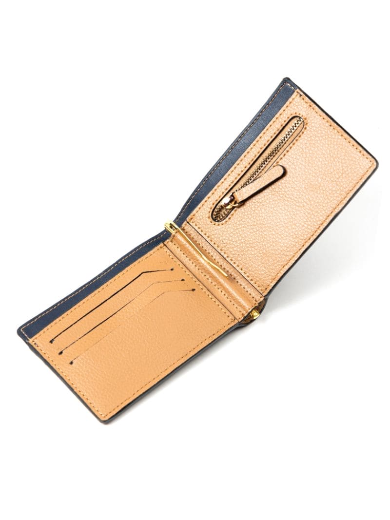 Green Hermitage Zeus - Navy Blue & Caramel