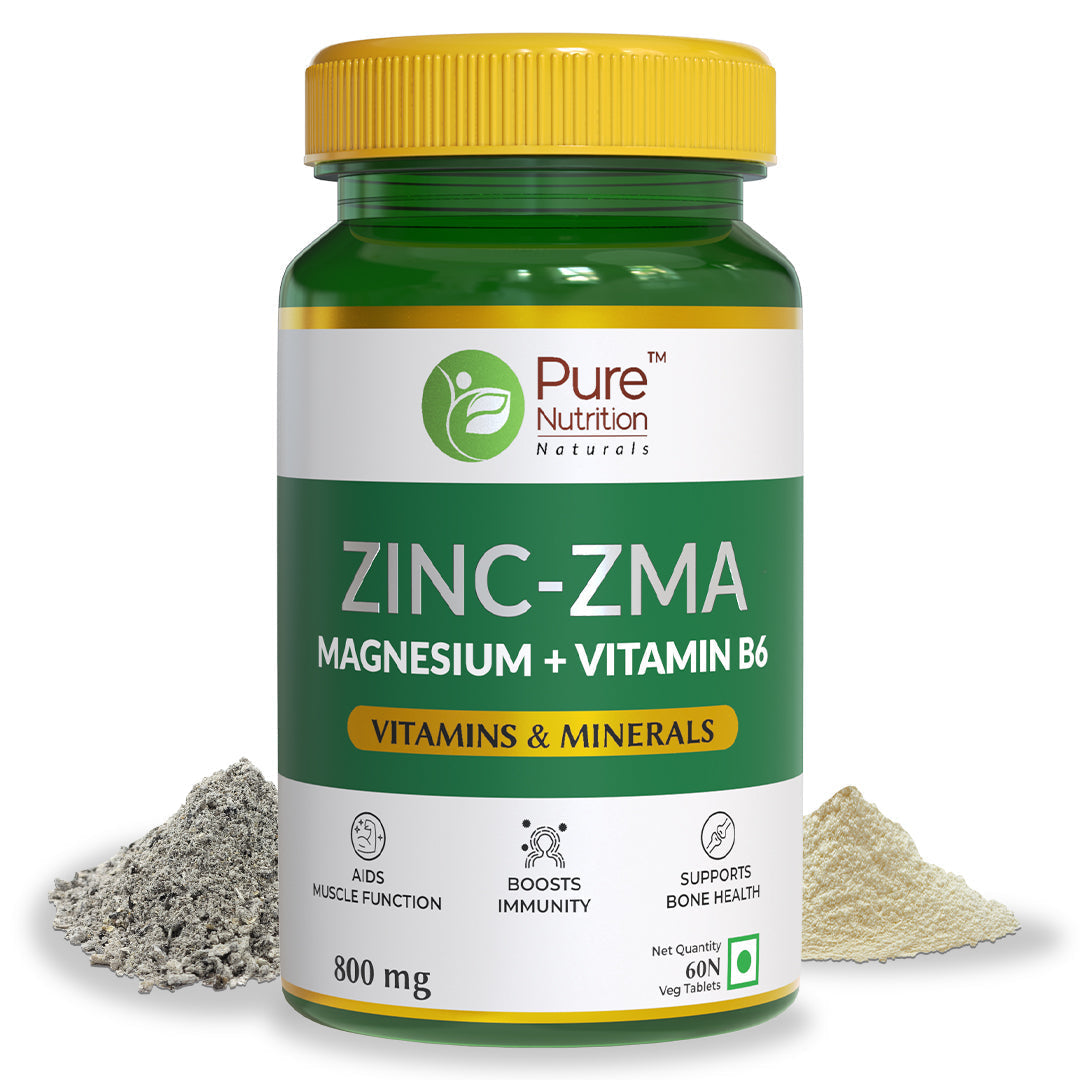Pure Nutrition Zinc-ZMA | Boost Immunity & Support Muscle Strength