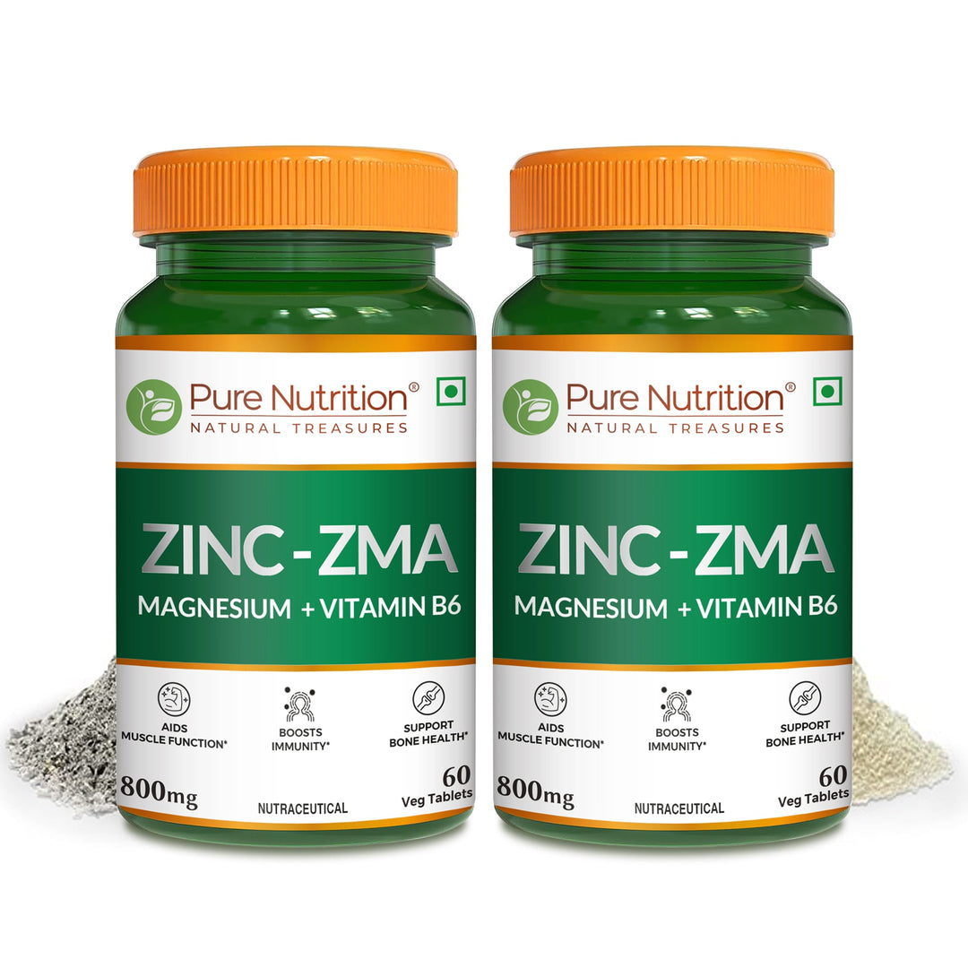 Pure Nutrition ZMA – Zinc, Magnesium & Vitamin B6 Tablets