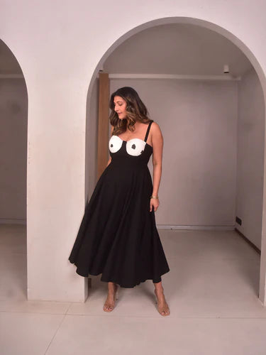 WhySoBlue Zoey Strappy Dress