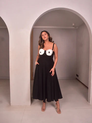 WhySoBlue Zoey Strappy Dress