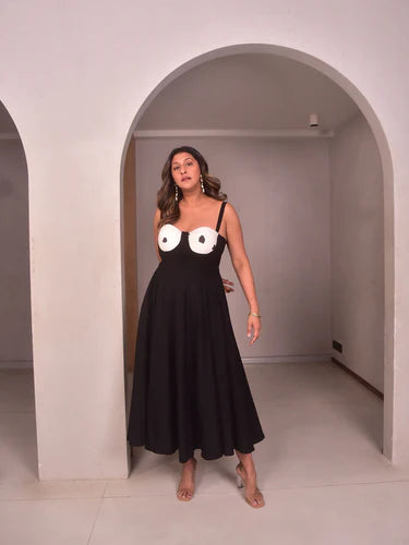 WhySoBlue Zoey Strappy Dress