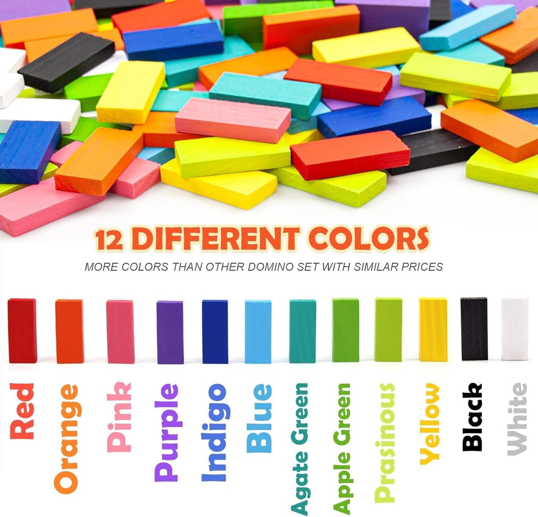 Wudly Wooden Wooden Dominos 120 pcs