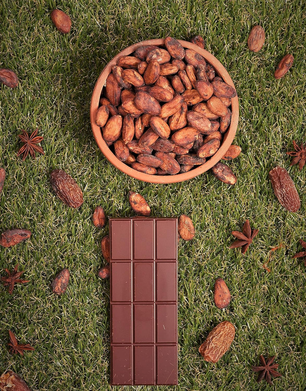 ANUTTAMA Dark Chocolate Classic Plain | 62% Cocoa  -  Chocolate Bar 50 gm