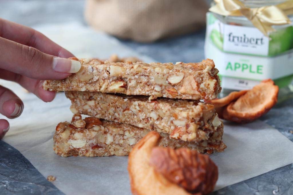 Frubert Dried Green Apple 1Kg,(Gluten Free, Vegan and No Preservative)