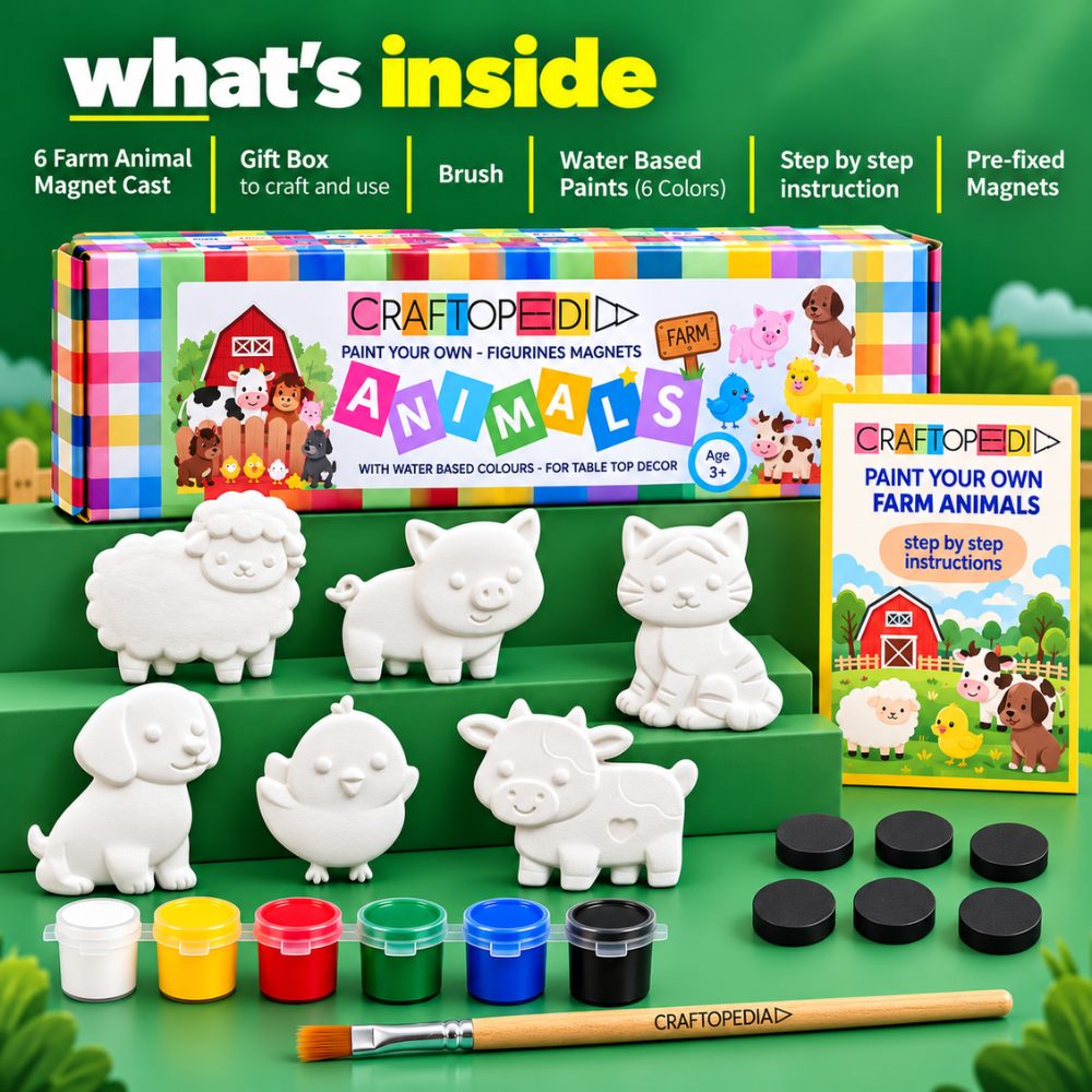 DIY Magnet - Farm Animals