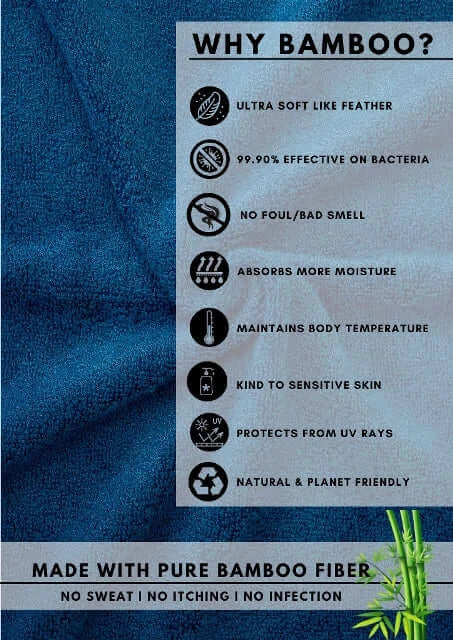 Bamboo Bath Towel – Ultra Soft, Quick Dry & Eco-Friendly Luxury Care