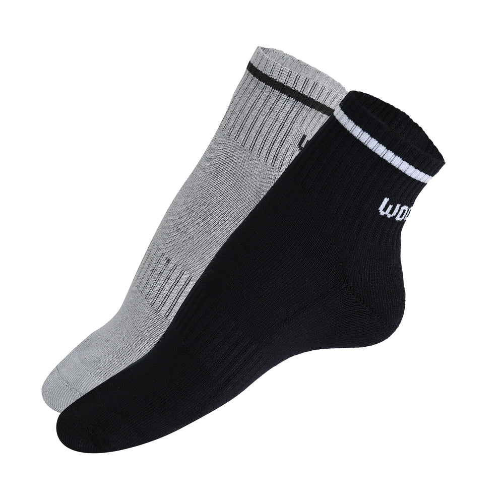 Woodwose Organic Clothing Bamboo Ankle Socks Pack of 2 (Unisex)