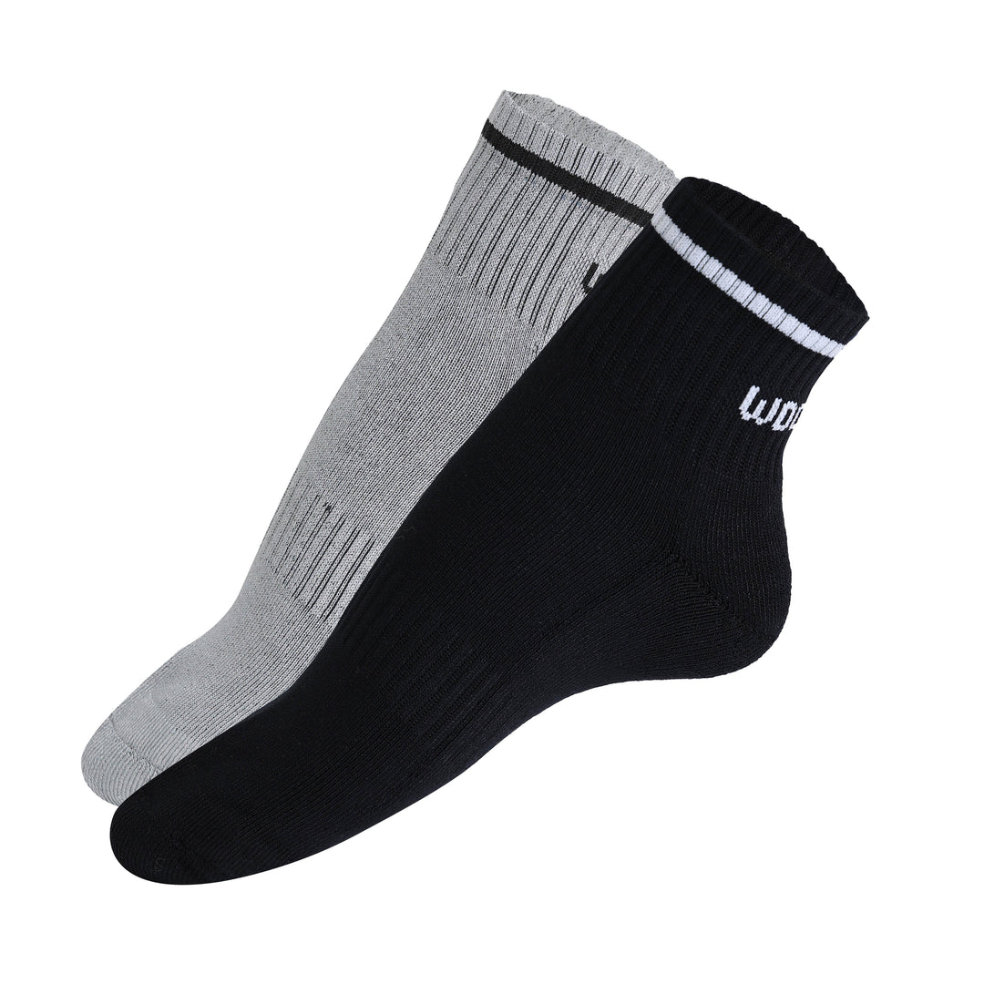 Woodwose Organic Clothing Bamboo Ankle Socks Pack of 2 (Unisex)
