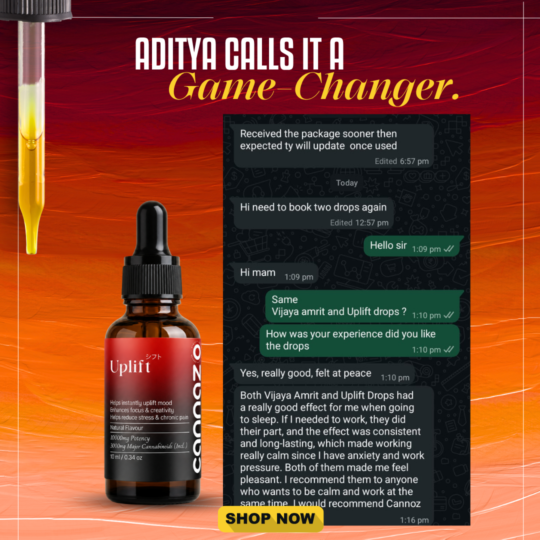 Uplift Drops: Strong Oil for Depression, Chronic Pain and Insomnia