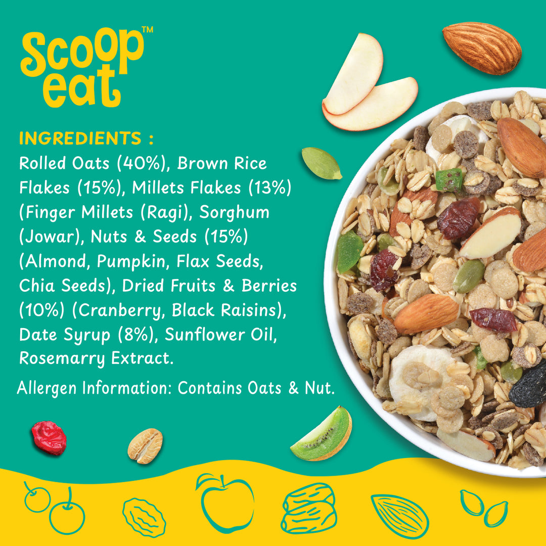 Scoopeat Fruit & Nut Muesli - 750gm