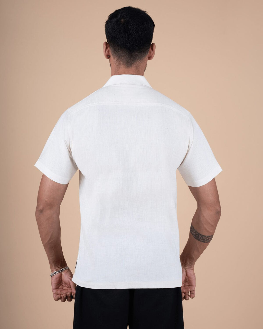 Natural Raw Double Pocket Shirt