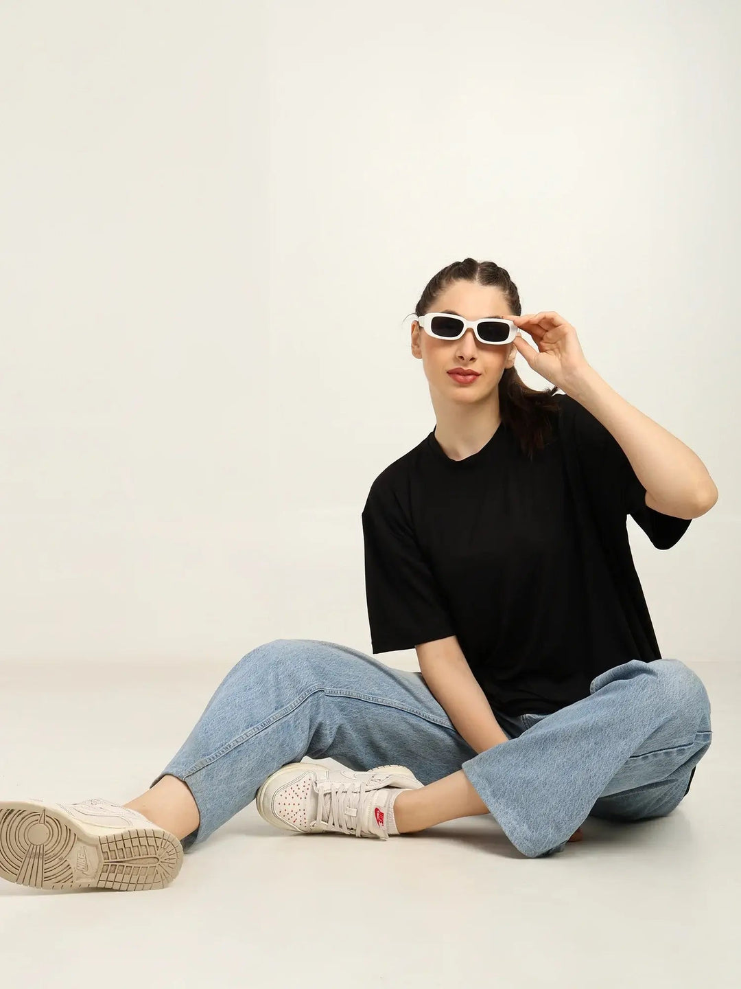 Women Oversized Bamboo T-Shirt – Soft, Breathable & Sustainable