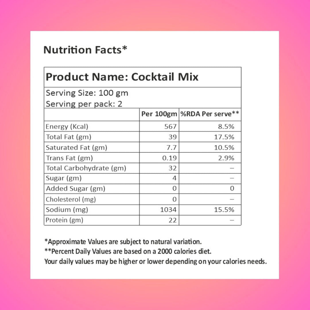 Cocktail Mix Namkeen Snacks 500 g