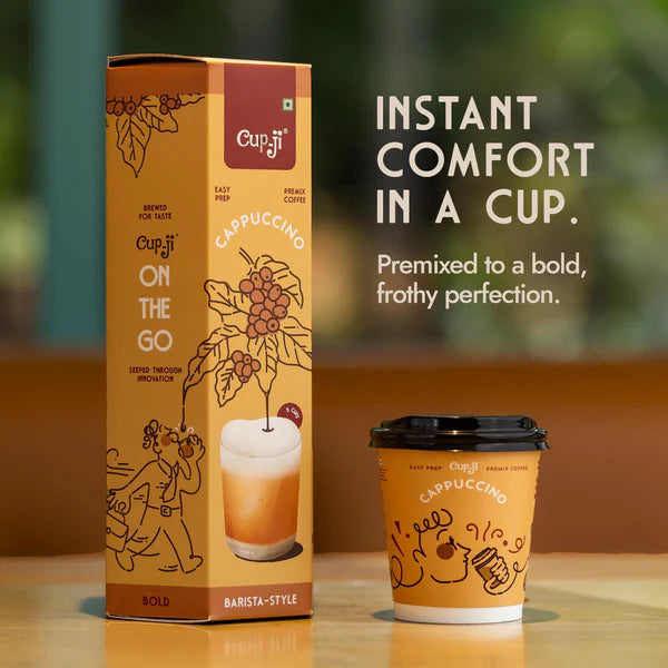 Cupji Cappuccino | Bold & Frothy Coffee