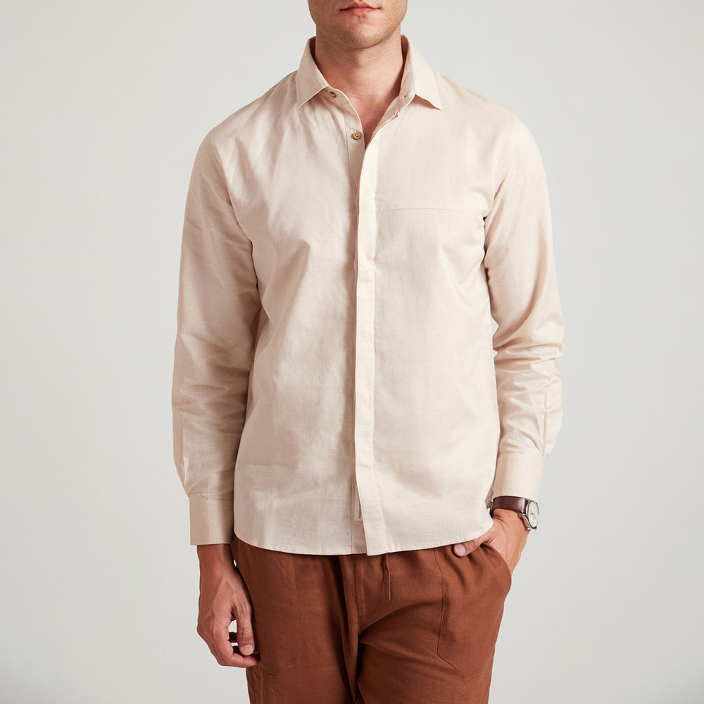 B77 ADAM Formal Men's Shirt in Organic Cotton