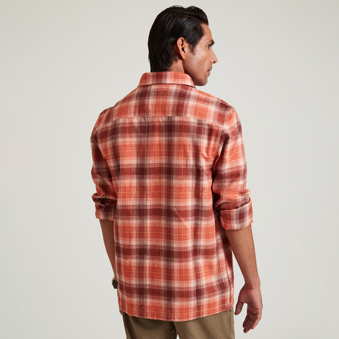 B77 ACER Stylish Organic Cotton Plaid Men&
