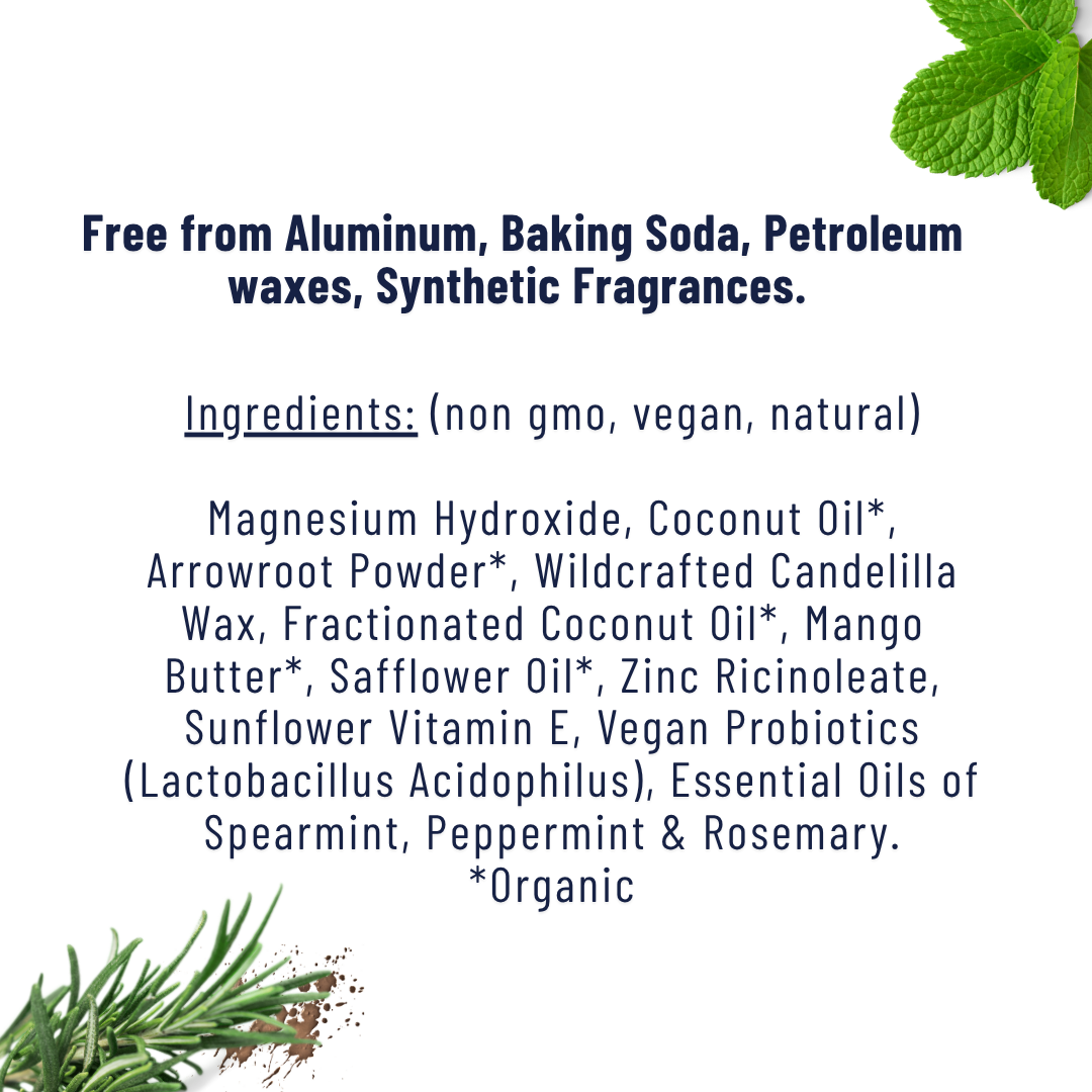 Betterliving And Home Spa - Mint & Rosemary Natural Deodorant