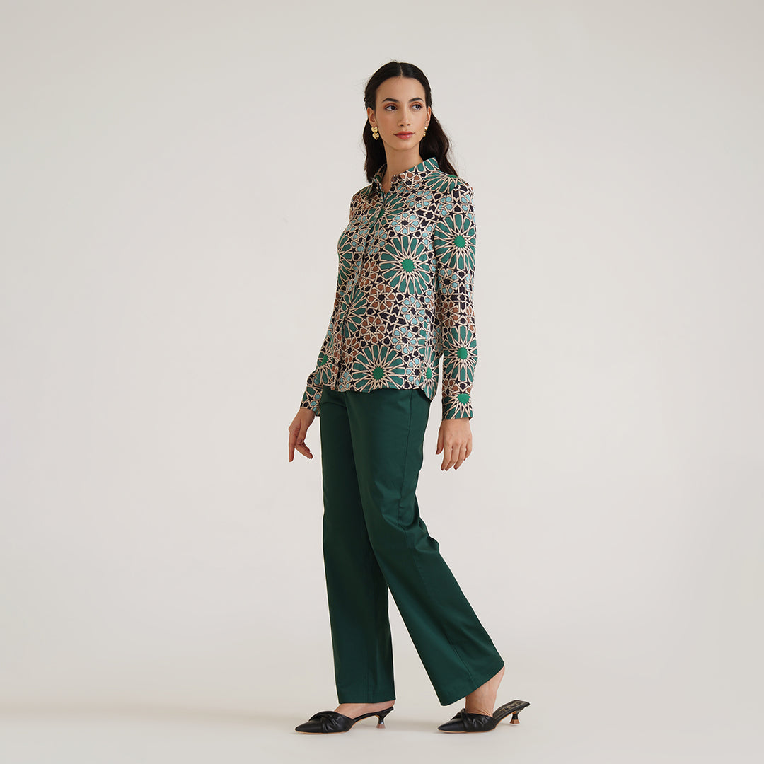 B77 ZAHARA Structured Organic Cotton Tencel Women&