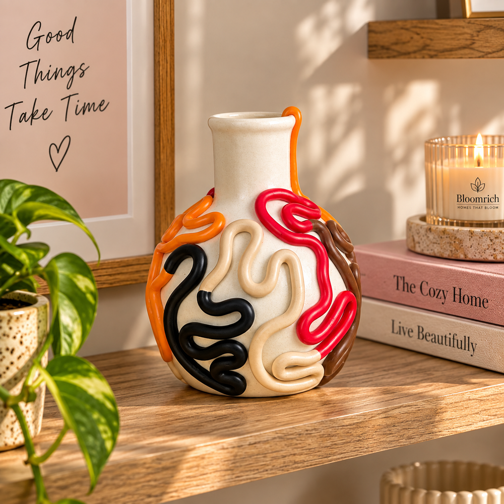 Forme Vive – 3D Abstract Ceramic Vase