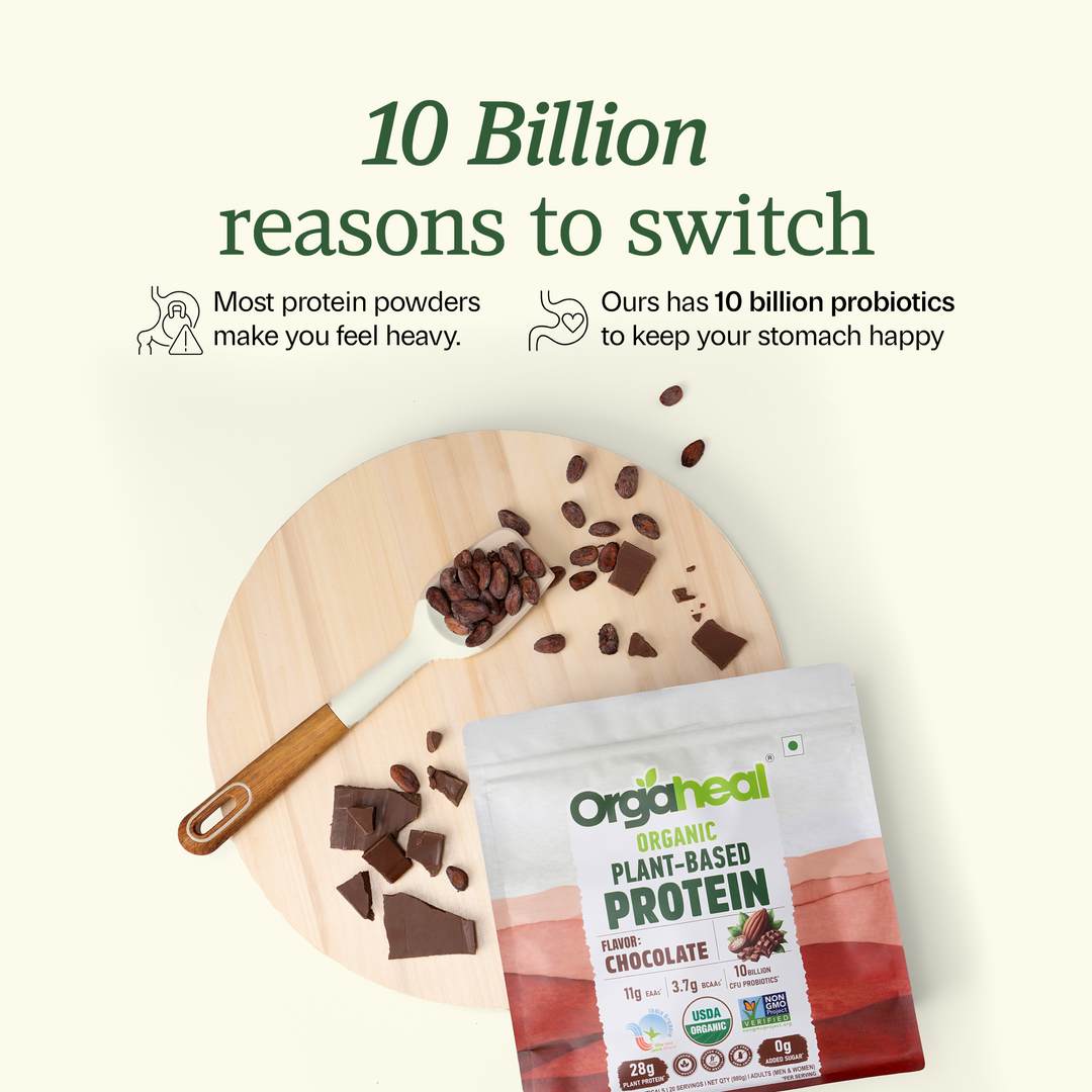 Organic Plant-Based Protein Chocolate