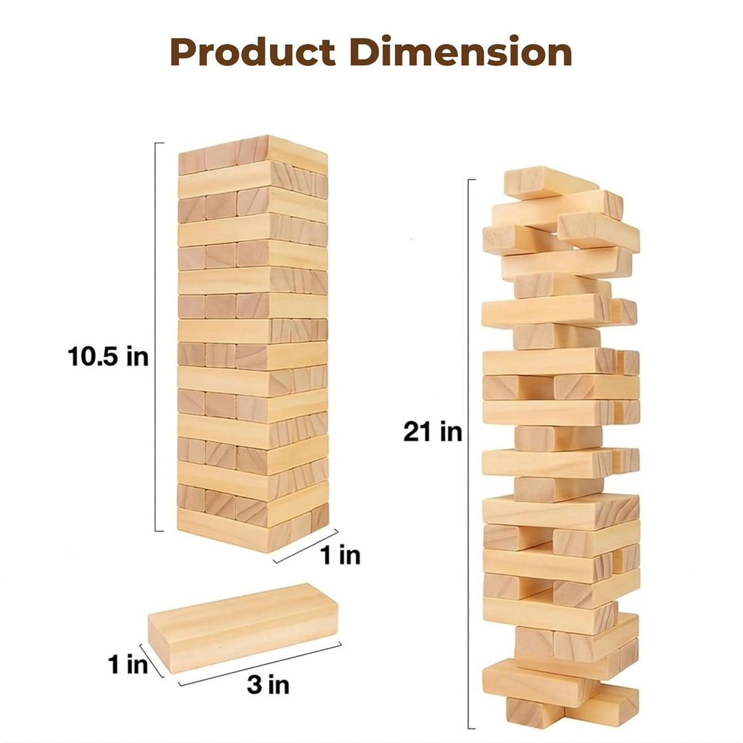 Wudly Wooden Classic Stacking Tower