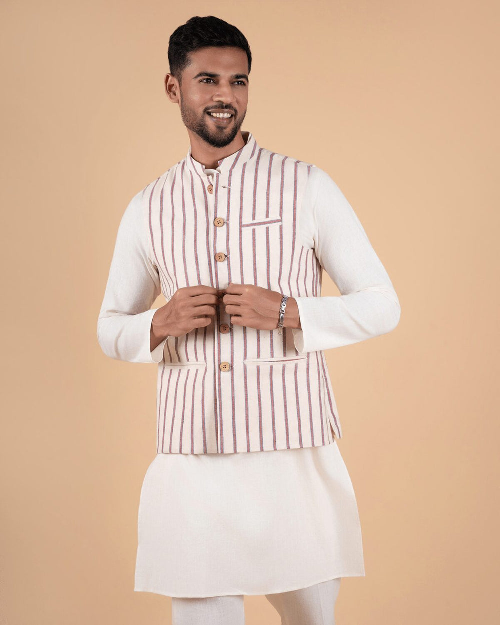Cora Mist Striped Koti