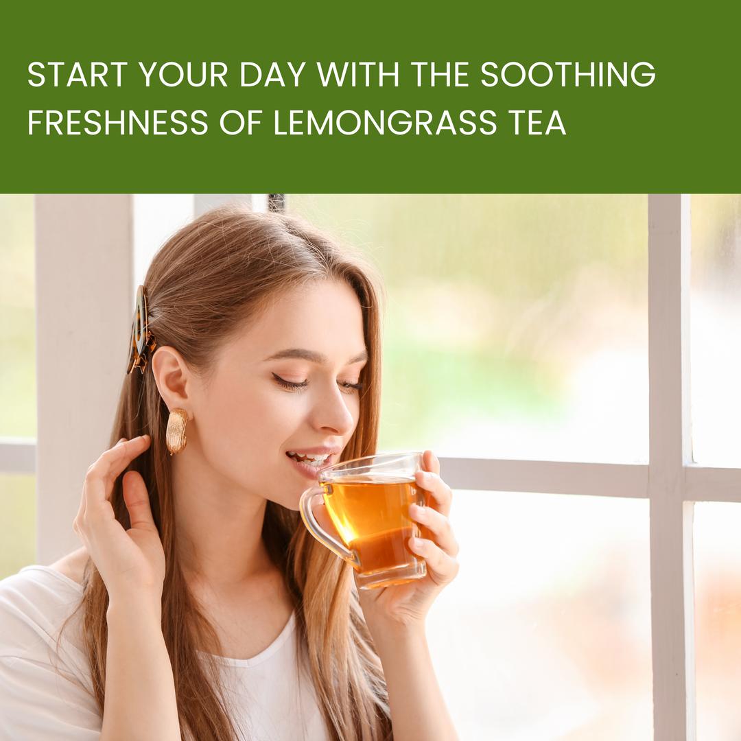 Vansattva Lemongrass Leaves - Cymbopogon citratus - Herbal Tea - Detox - 100 gram