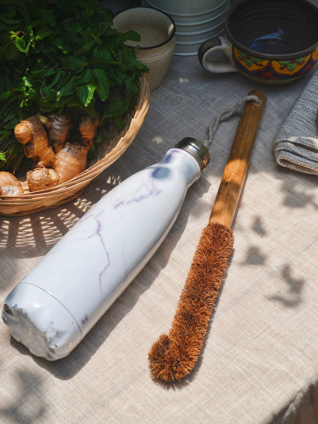 Almitra Sustainables Coconut Fiber - Premium Bottle Cleaner