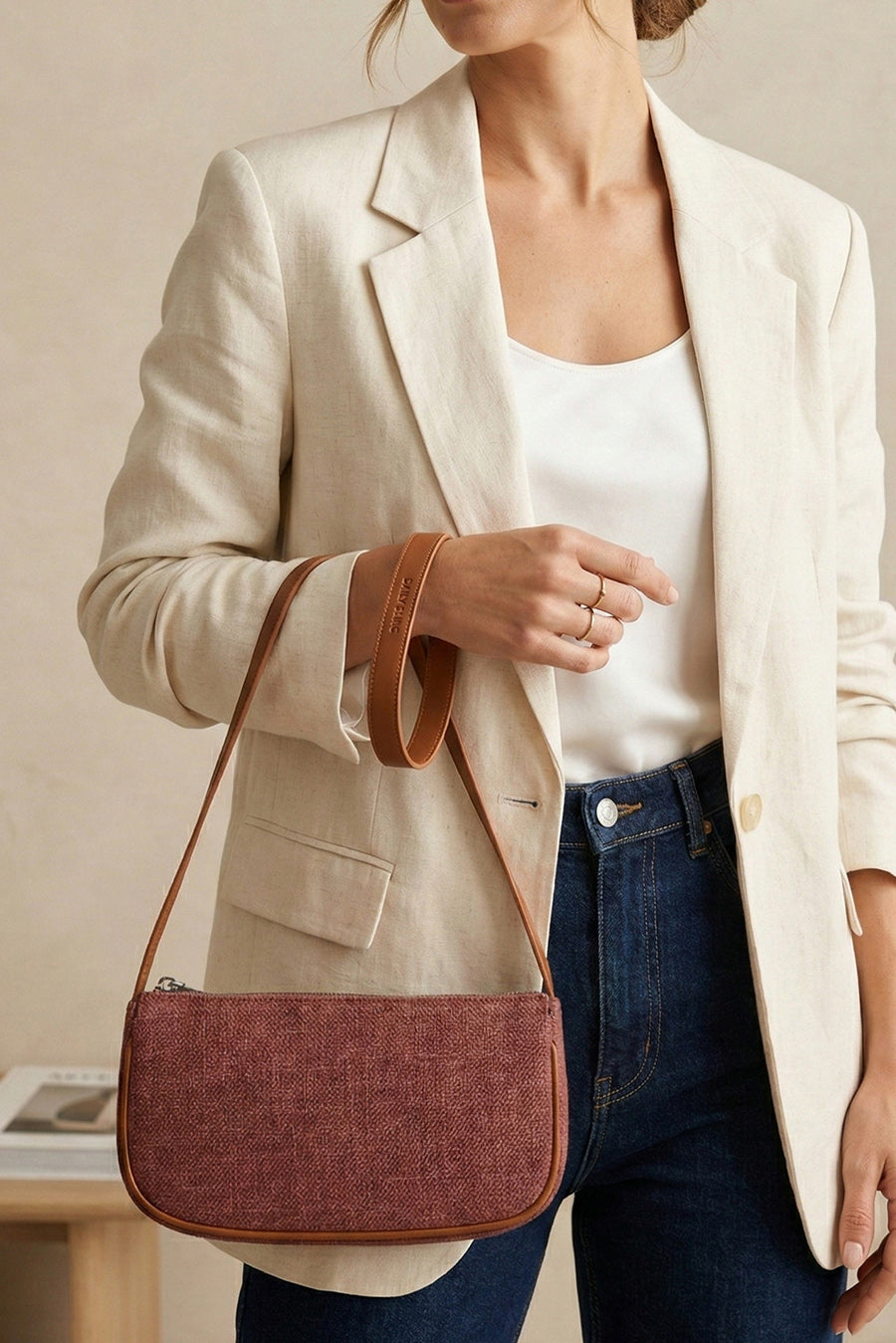 Daily Sling Soft Jute Shoulder Bag