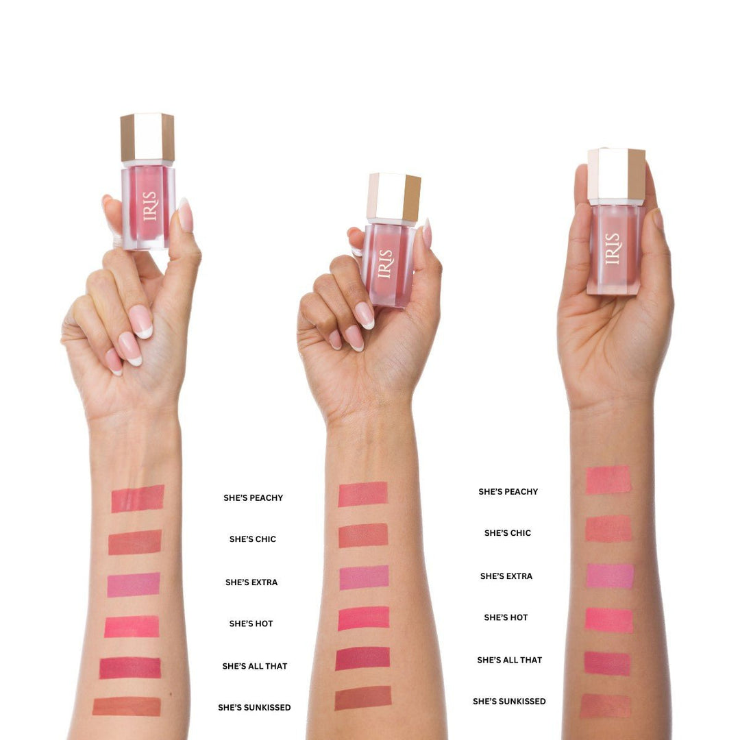 Iris Cosmetics Chisel & Cheek Edit - Medium to Dark