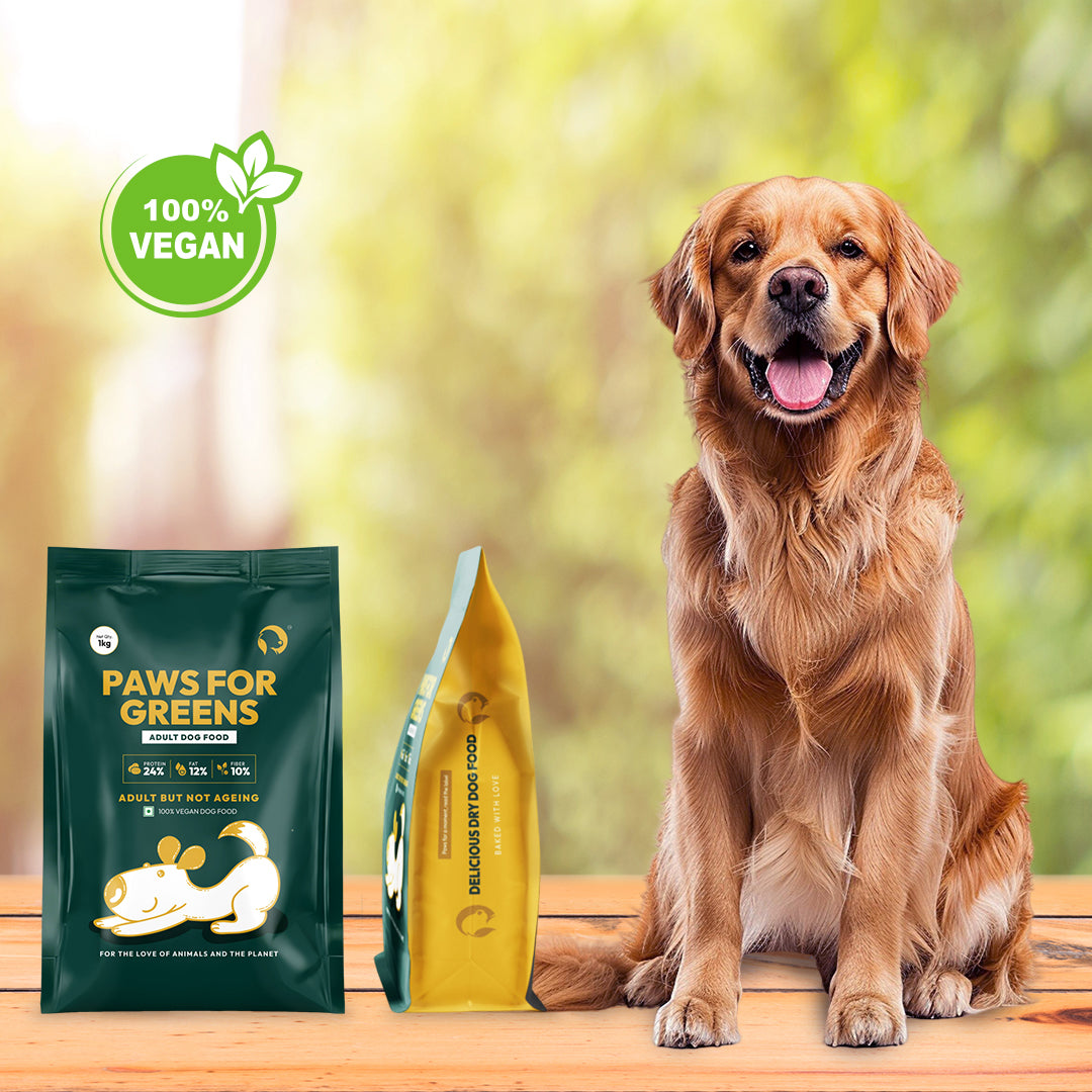 Paws For Greens 100% Vegan Dry Dog Food Adult - 1 kg