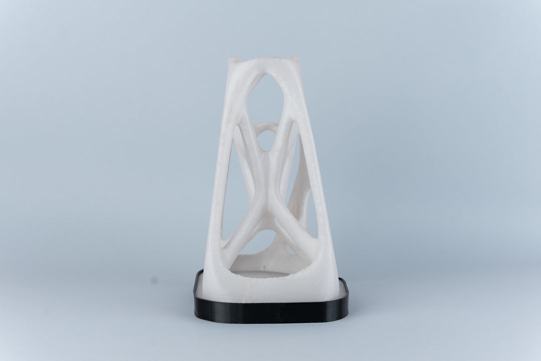 Snowy Hypercube Table Lamp | Designer LED Table Light