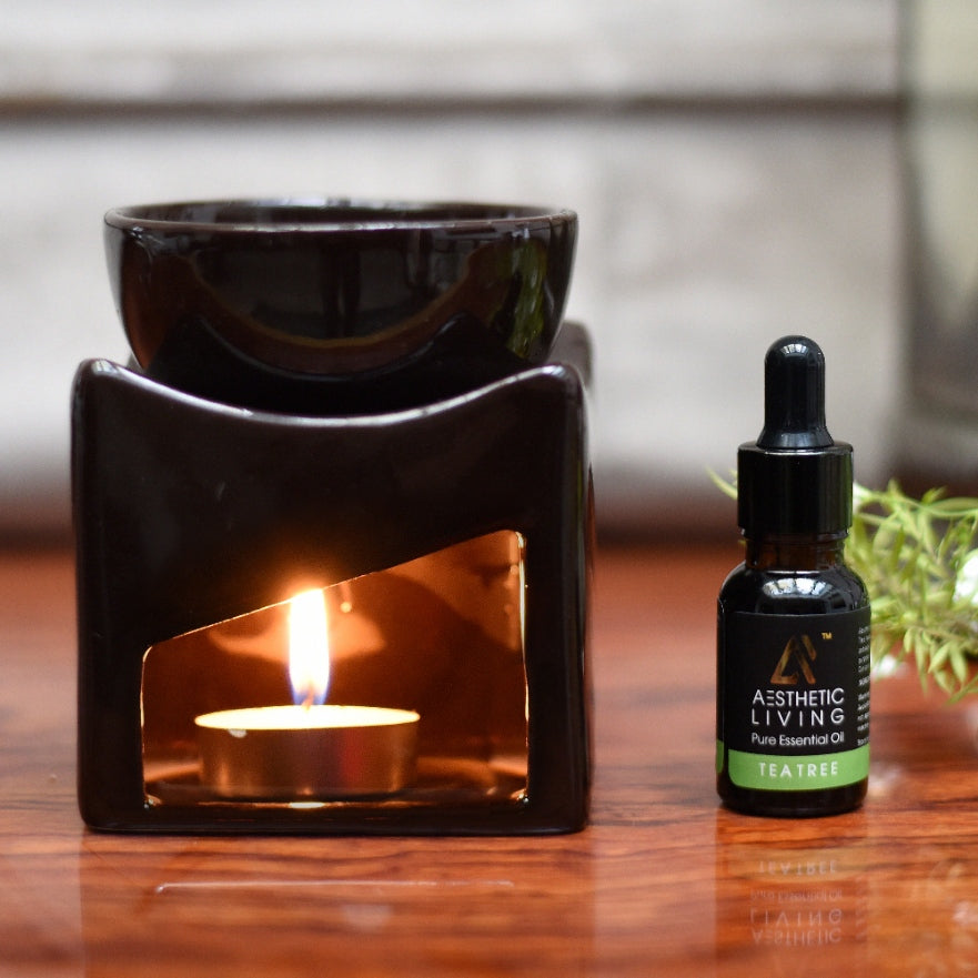 Aesthetic living tea tree pure essential oil 15 ml