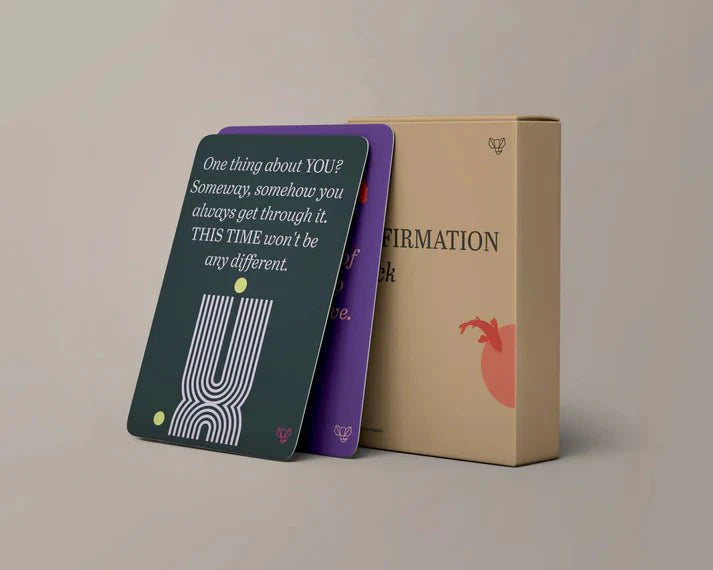 Affirmation Deck - Mindfulness & Wellness Cards - Suspire