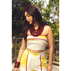 AKASHI Limoncello Kala Cotton Women's Crop Top